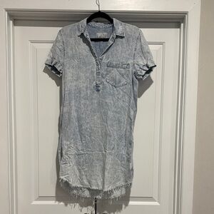 Rails Valerie Acid Wash Shirt Dress